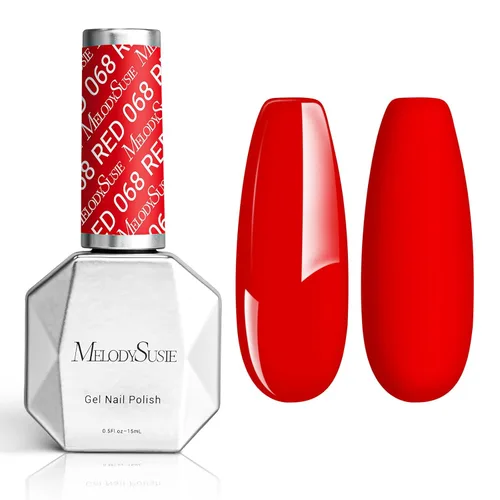 Miniatura 82 de MelodySusie Esmalte de uñas de gel grueso color rosa nude, 0.5 fl oz removible con remojo UV LED Funny Bunny esmalte de gel rosa, regalo de Navidad