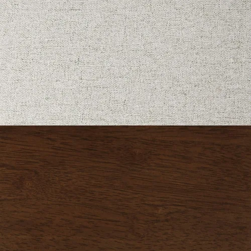 Miniatura 9 de Nathan James Amalia Taburete de bar de altura de encimera de cocina sin espalda, madera maciza con asiento giratorio de 360 grados, café Marrón