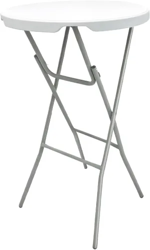Miniatura 9 de Mesa plegable de 4/6/8 pies, mesa plegable de altura ajustable, escritorio pequeño para interiores y exteriores, mesa de picnic portátil de plástico