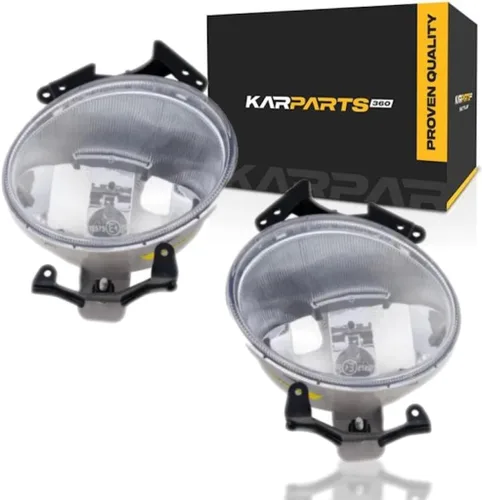 Miniatura 6 de CarLights360 Para Hyundai Santa Fe 2007 2008 2009 Conjunto de luz antiniebla lado del conductor Lente transparente Reemplazo para HY2592126