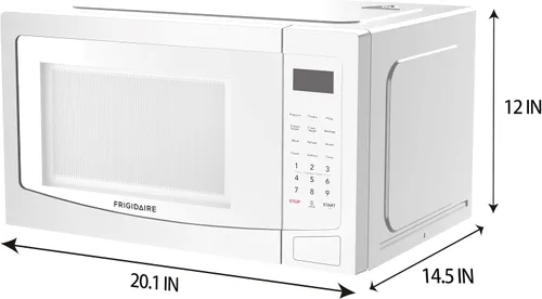 Miniatura 6 de Frigidaire Microondas de 1.1 pies cúbicos de 1000 vatios, color blanco