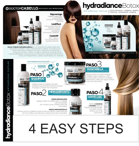 Miniatura 8 de KIT DE HIDRATACIÓN DOCTOR CABELLO 4/1