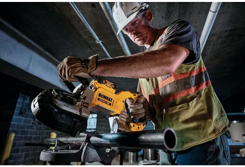 Miniatura 2 de DEWALT Sierra de cinta MAX XR de 20 V* con doble mano, solo herramienta (DCS376B)