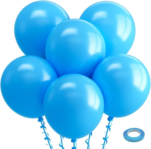 Miniatura 179 de Bezente - Globos de 12 pulgadas de látex con confeti para bodas, graduaciones, despedidas de soltera y cumpleaños, aptos para helio, dorado, 60