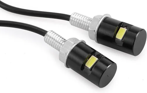 Miniatura 3 de 2 luces para matrícula, bombilla LED impermeable de 12 V, lámpara de tornillo de matrícula para automóvil, motocicleta, camión, RV, ATV, bicicleta