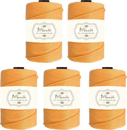 Miniatura 98 de Cordón de macramé premium de poliéster 3 mm × 218 yardas, cordón de macramé 100% polipropileno de 3 mm, ideal para crochet, colgadores de pared, 30