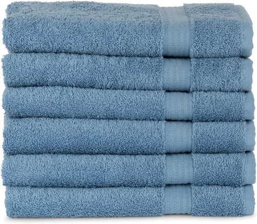 Miniatura 39 de TowelSelections Toallas suaves y absorbentes de algodón para baño, hotel, ducha, spa, gimnasio, toalla de baño, toalla de mano, 2 paños de baño