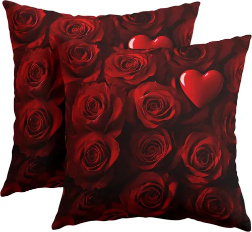 Miniatura 24 de Fundas de almohada de metal marrón óxido de 16 x 16 pulgadas, color dorado oxidado, canela, cobre, bronce, fundas metálicas, juego de 2 almohadas