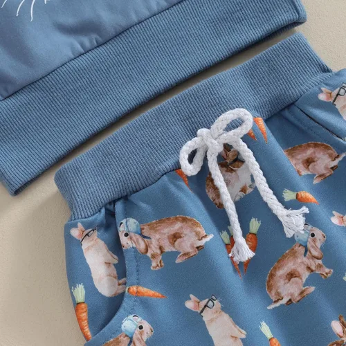 Miniatura 40 de Adobabirl Conjunto de sudadera y pantalones de Halloween para bebé, sudadera y pantalones con parche de calabaza para Halloween, otoño, ropa de bebé