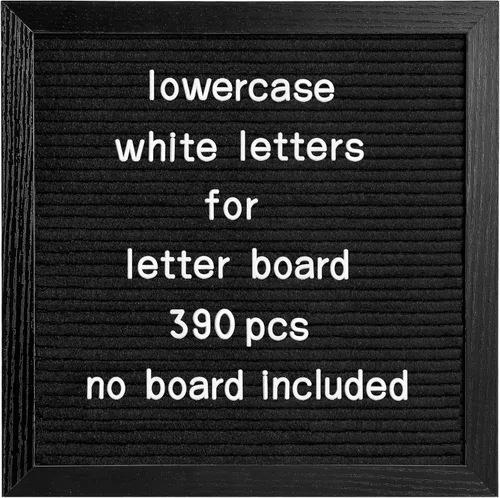 Miniatura 6 de Juego de letras de fieltro - 227 letras de 2 pulgadas de alto