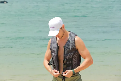 Miniatura 5 de poesidon - Chaleco salvavidas para adultos, estampado geométrico legendario, ideal para cualquier deporte acuático, unisex, para kayak, remo, SUP