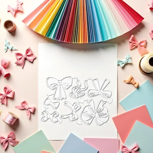 Miniatura 7 de Troqueles de corte de arco para hacer tarjetas, plantillas de corte para álbumes de recortes, álbum de fotos, troqueles de papel decorativo