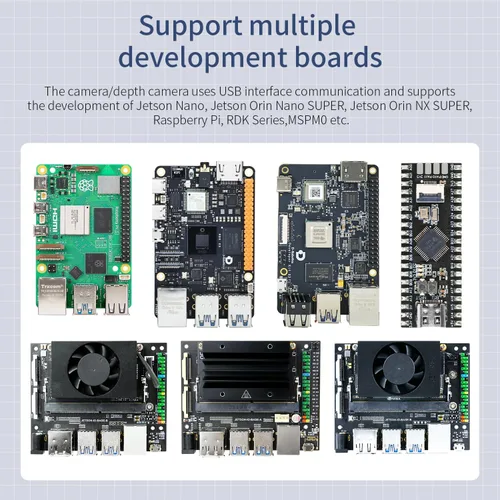 Miniatura 3 de Yahboom 1MP 2DOF Cámara eléctrica PTZ Smart Car Robot 2D Servo Soporte USB RaspberryPi (2DOF 1MP Básico)
