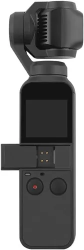 Miniatura 5 de Tapa De Interfaz De Datos Para DJI OSMO Pocket Gimbal, Cámara ABS Puerto Cubierta De Puerta Lateral Protección Impermeable - Negro