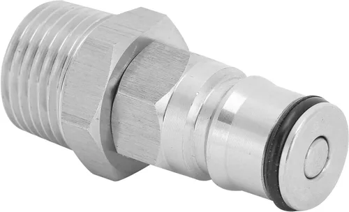 TOPINCN Ball Lock Post 18 Ball Lock Adapter Lock Post Lock Male 1/2In Npt Kit Adaptador de rosca con para barriles Kegging
