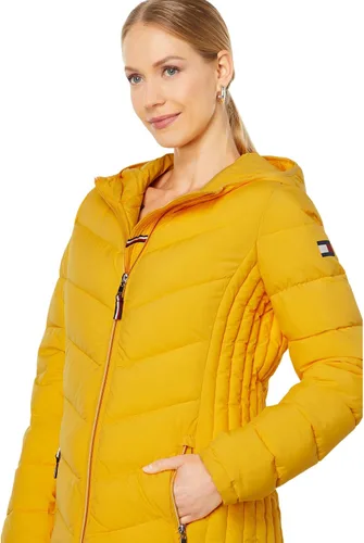 Miniatura 3 de Tommy Hilfiger Women's Hooded Zip Front Short Packable Jacket