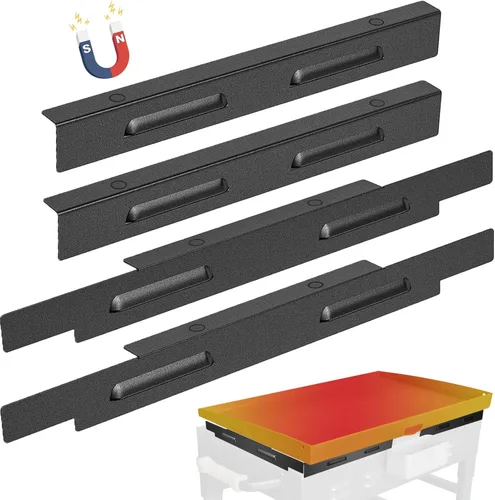 Miniatura 7 de Protección contra el viento para parrilla Blackstone de 36 pulgadas, pantallas magnéticas contra el viento, accesorios para parrilla Blackstone