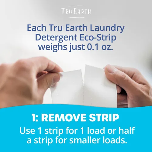Miniatura 4 de Tru Earth Hojas compactas de detergente seco para ropa, a granel, hasta 768 cargas (384 unidades) - Sin parabenos - Detergente sin líquido original