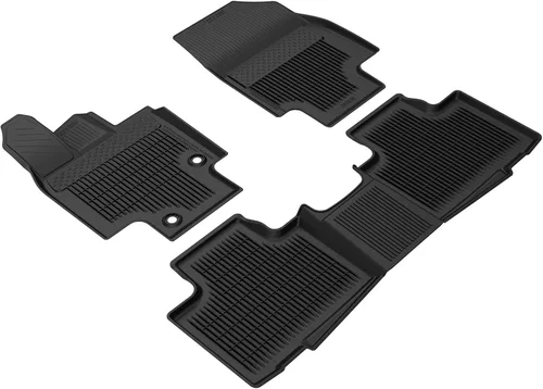 Miniatura 27 de KIWI MASTER Alfombrillas para Honda Civic 2016-2021, ajuste personalizado para todo tipo de clima, revestimientos de suelo de TPE resistentes, 2