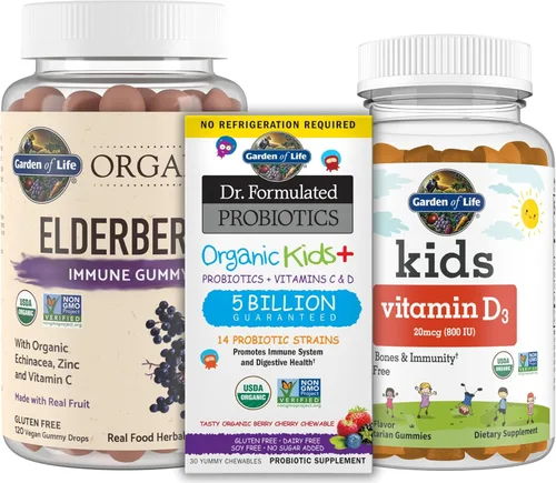 Miniatura 11 de Garden of Life - Probióticos para niños Probióticos orgánicos formulados para niños, sandía-acidophilus y probióticos promueve el sistema