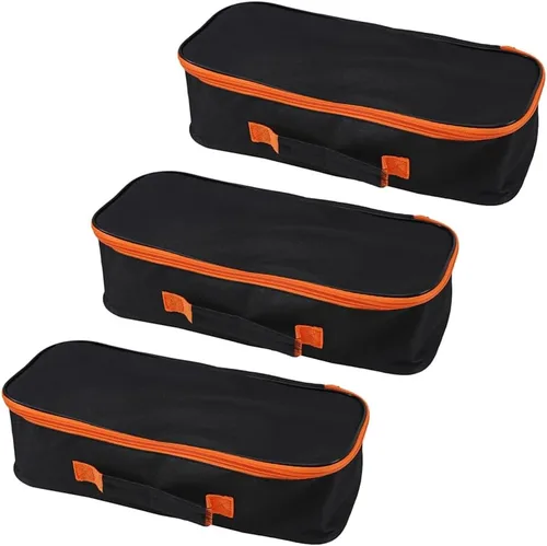 Miniatura 7 de Bolsa de herramientas, bolsa Oxford impermeable, organizadores y almacenamiento multiusos, bolsas pequeñas de herramientas metálicas