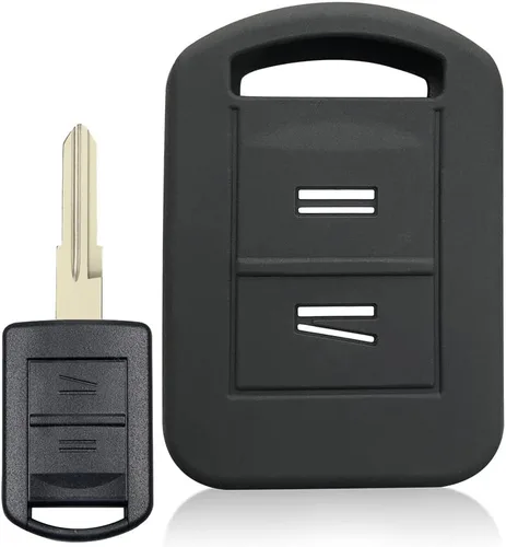 Miniatura 5 de Para Opel Monza Mokka Key Shell Casos Silicona Car Key Cover (azul)