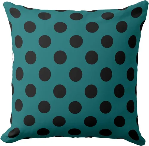 Miniatura 53 de Fundas de almohada de lunares negros sobre beige de 16 x 16 pulgadas, fundas de almohada decorativas rústicas y cuadradas para decoración del sofá