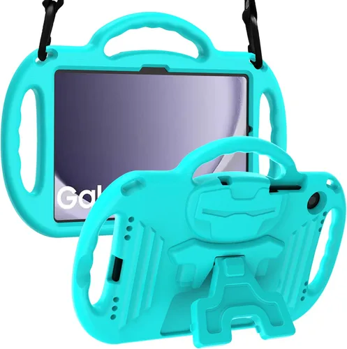 Miniatura 12 de LTROP Funda para Samsung Galaxy Tab A11 Plus 2025 / A9 Plus 2023 de 11 pulgadas con asa de correa para el hombro y soporte, funda a prueba de golpes