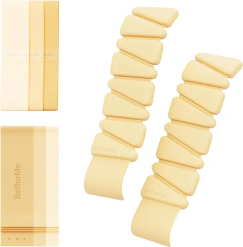 Miniatura 13 de BetterMe - Kit de viaje de pilates – Bandas de bucle de pilates, bandas de peso y resistencia – Kit de pilates portátil para mujer – Juego compacto