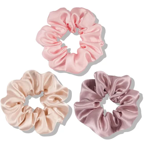 Miniatura 14 de OLESILK 100% Seda de Morera - Scrunchies para el cabello, mujeres y niñas, ligas de seda para cabello rizado y con roturas, sin daños, elásticos 3