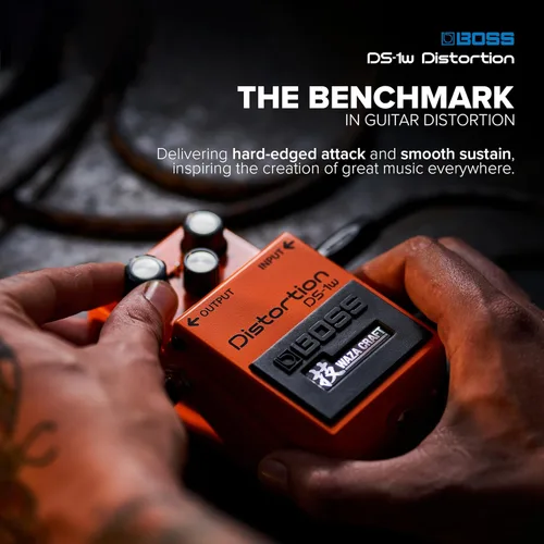 Miniatura 2 de BOSS DS-1W Edición Especial Waza Craft Pedal de Distorsión para la Experiencia de Tono BOSS Definitiva Mejorado con Dos Modos para Mayor Rango