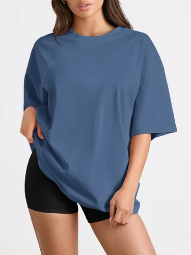 Miniatura 2 de Trendy Queen - Camisetas de entrenamiento de moda para mujer, camisetas atléticas de manga corta para verano y primavera, disponibles en tallas