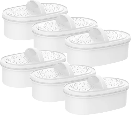 Miniatura 14 de Repuesto para todos los sistemas de filtración de jarra y dispensador Waterdrop, se ajusta a Waterdrop WD-PF-01A Plus, reduce el plomo, PFAS, Blanco
