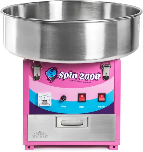 Miniatura 2 de Olde Midway - Máquina comercial eléctrica para hacer algodón de azúcar y caramelo - SPIN 2000