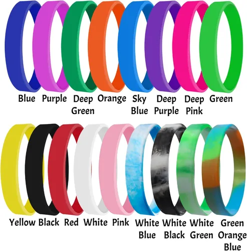 Miniatura 3 de Pulseras de silicona personalizadas, pulseras de goma personalizadas a granel para eventos, regalos de motivación deportiva, apoyos para hombres