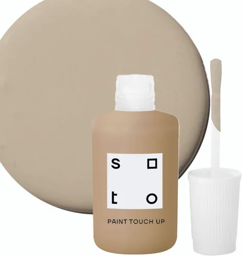 Miniatura 10 de soto Pintura de Retoque Rosa, Multi-Superficie, Acabado Mate (No. 31 Yeso Marroquí) — 10 Mililitros de Reparación de Arañazos para Muebles, Paredes