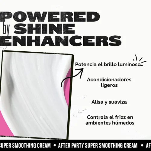 Miniatura 5 de TIGI Bed Head After Party Crema Súper Suavizante – Producto de Peinado Capilar Anti Encrespamiento, Protección contra la Humedad para Cabello