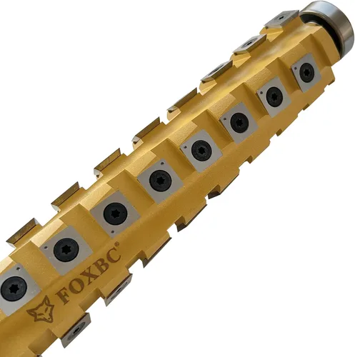 Miniatura 5 de FOXBC OEM Cabezal de corte helicoidal espiral de 13 pulgadas para DeWalt DW735 DW735X cepilladora