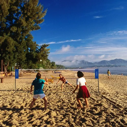 Miniatura 4 de LDAILY Juego de red de bádminton portátil de 10 pies, juego deportivo para bádminton, tenis, voleibol, red de entrenamiento con soporte