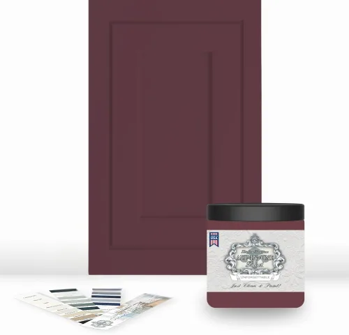 Miniatura 13 de Pintura TODO EN UNO, Abbey (gris cálido), Muestra de 8oz - Pintura duradera para gabinetes y muebles. Imprimación y capa superior incorporadas,