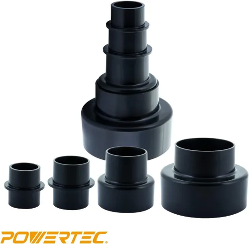 Miniatura 2 de POWERTEC 70297 Adaptador modular paso 4 en 1 - Compra accesorios de manguera para colector de polvo Vac