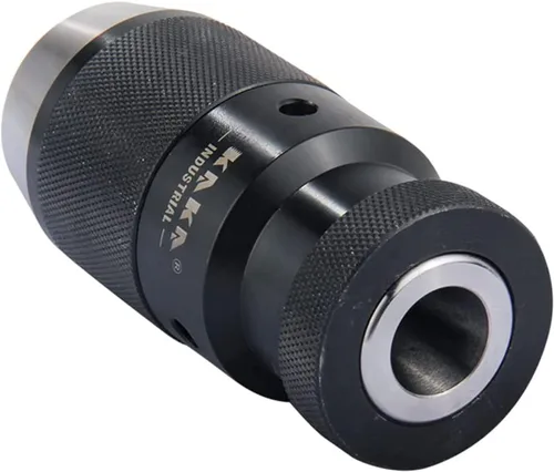 Miniatura 2 de KAKA INDUSTRIAL Portabrocas sin llave resistente, Jacobs Taper Stock (HPJ0213 (1/32"-1/2"-JT6))