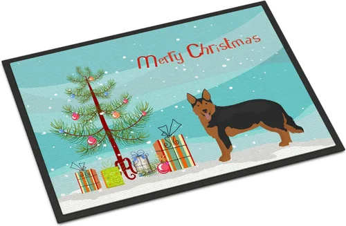 Miniatura 97 de Caroline's Treasures CK3799MAT Akita Shepherd - Tapete de árbol de Navidad de 18 x 27 pulgadas, tapete para puerta delantera, interior y exterior