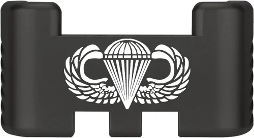 Miniatura 138 de NDZ Performance Placa trasera de aluminio con asistencia deslizante para Glock 1-5 Glock 17 19 19 19 x 22 23 24 26 27 31 32 33 34 35 45 47 49, Rojo