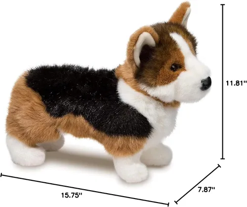 Miniatura 6 de Douglas Kirby Peluche de Perro Corgi Tricolor Animal de Peluche