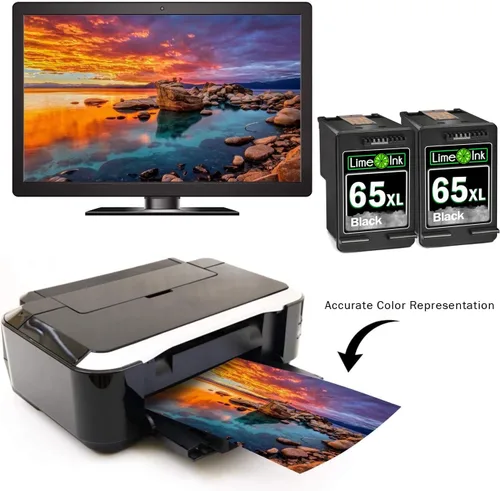 Miniatura 4 de 65XL Cartucho de tinta remanufacturado negro para HP Ink 65 HP65 XL HP65XL para Envy 5055 5052 5010 5070 5014 Deskjet 3755 3772 2600 3752 2652 2655