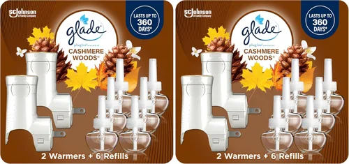 Miniatura 13 de Glade PlugIns - Kit de iniciación de ambientador, aceites esenciales y perfumados para el hogar y el baño, manzana y canela, 4.02 onzas líquidas, 2