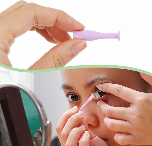 Miniatura 4 de 20 piezas de émbolo de contacto duro, insertador de lente escleral y herramienta de agarre de lentes de contacto, herramientas de contacto con caja