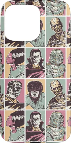 Miniatura 30 de Funda con patrón Universal Monsters para iPhone 13 Pro Max