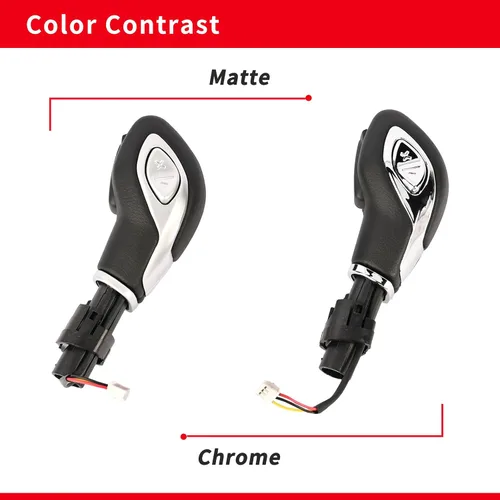 Miniatura 3 de Pomo de palanca de cambios automática con botón DG9Z-7213-EA para Ford Fusion 2013-2016 / Escape 2013-2016 / Transit 2015-2019 / Transit Connect